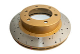 DBA 05+ Toyota 4-Runner KUN/GGN/TGN Front Drilled and Slotted 4000 Series Rotor - 42714XS
