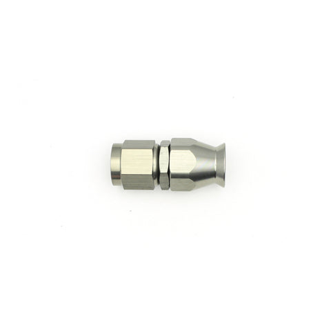 DeatschWerks 6AN Female Swivel Straight Hose End PTFE (Incl. 1 Olive Insert) - 6-02-0850
