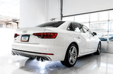AWE Tuning Audi B9 S5 Sportback Touring Edition Exhaust - Non-Resonated (Black 102mm Tips) - 3020-43064