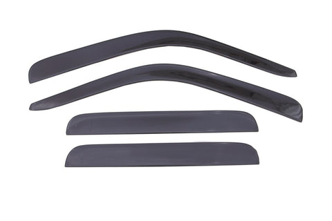 AVS 99-16 Ford F-250 Supercrew Ventvisor Low Profile Deflectors 4pc - Smoke - 894017