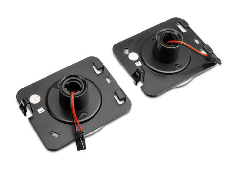 Raxiom 07-18 Jeep Wrangler JK Axial Series LED Side Marker Lights- Clear - J119946