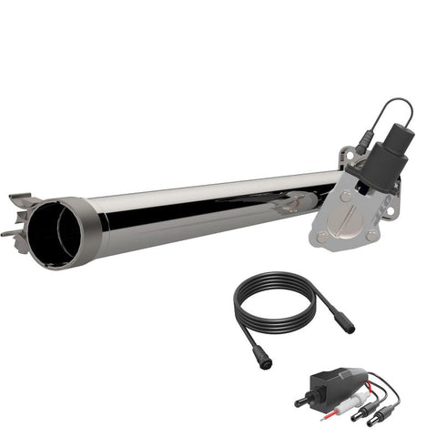 QTP 15-18 Ford F-150 CC/EC Standard Bed 2.5in 304SS Aggressor Cutout Mid Pipe - 540015