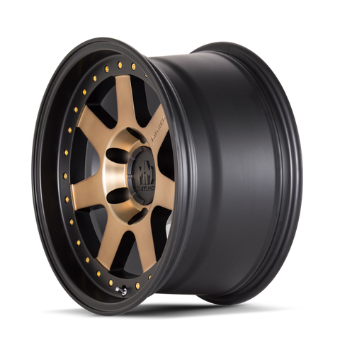 Mayhem 8300 Prodigy 20x9 / 6x135 BP / 0mm Offset / 87.1mm Hub Matte Black w/ Bronze Tint Wheel - 8300-2936TZ