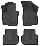 Husky Liners 2011 Volkswagen Jetta (Sedan) WeatherBeater Combo Black Floor Liners - 98831