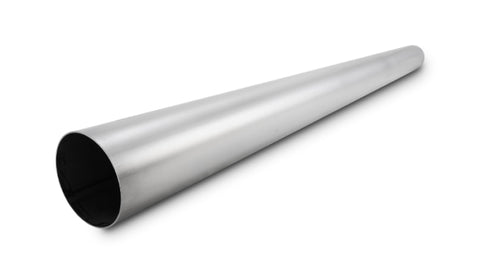 Vibrant 321 SS Straight Tubing 2.5in O.D. 39.375in Length 18 Gauge Wall Thickness - 13768