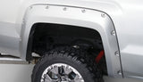 Bushwacker 15-18 GMC Sierra 2500 HD Pocket Style Flares 4pc 78.8/97.6in Bed - Black - 40967-02