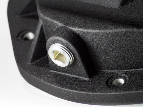 aFe Power Front Differential Cover 5/94-12 Ford Diesel Trucks V8 7.3/6.0/6.4/6.7L (td) Machined Fins - 46-70082