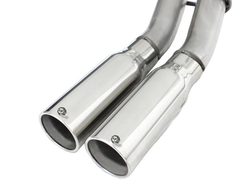 aFe Power MACHForce XP Exhaust System Cat-Back 409 Stainless Steel 07-08 Hummer H2 V8 6.0L/6.2L - 49-44049
