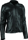 Speed and Strength Throttle Body Leather Jacket Black Womens - 3XL - 880407