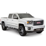 Bushwacker 17-18 Chevy Silverado 1500 Fleetside Pocket Style Flares 4pc 78.8/97.8in Bed - Graphite - 40957-84