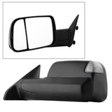 xTune Dodge Ram 1500 09-12 Extendable Heated Adjust Mirror Black Housing Left MIR-DRAM09S-PWH-L - 9935596