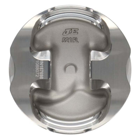 JE Pistons 350 SBC STD FLAT TOP Set of 8 Pistons - 187698