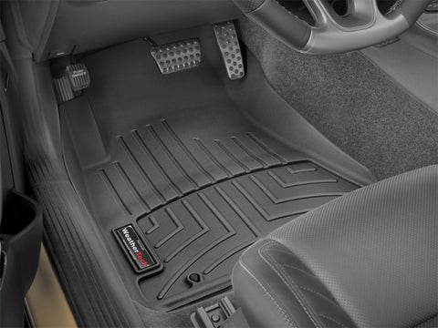 WeatherTech 2015+ Dodge Challenger Front FloorLiner - Black (Does not fit GT model) - 4410491