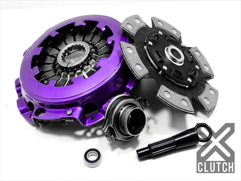 XClutch 1997 Mitsubishi Lancer EVO IV 2.0L Stage 2R Extra HD Sprung Ceramic Clutch Kit - XKMI23022-1R