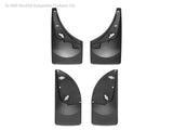 WeatherTech 08-10 Ford F250/F350/F450/F550 No Drill Mudflaps - Black - 110009-120001