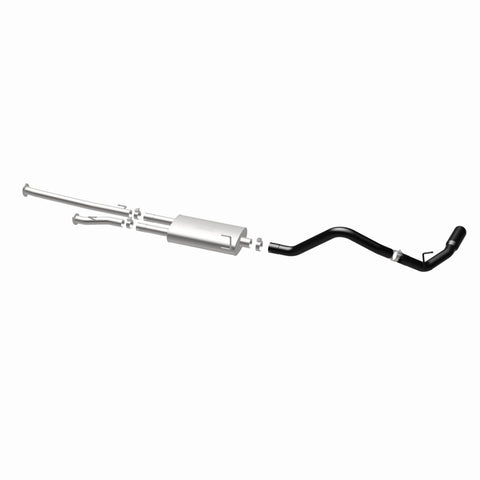 MagnaFlow Cat-Back Exhaust 14-16 Toyota Tundra V8 4.6/5.7L 3in SS Black Tips Single Side Exit - 15367
