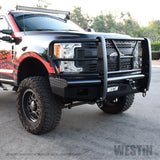 Westin/HDX Bandit 17-19 Ford F-250 / F-350 Front Bumper - Textured Black - 58-31125