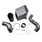 Wehrli 07.5-10 Chevrolet Duramax LMM 4in Intake Kit Stage 2 - Cat Yellow - WCF100303-CAT