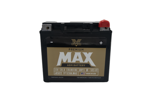 Twin Power GYZ-20HL Premium MAX Battery Replaces H-D 65989-97A Made in USA - 485022
