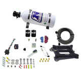 Nitrous Express 4150 4-BBL/Alcohol Nitrous Kit (100-500HP) w/5lb Bottle - 50045-05