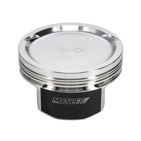 Manley Chevy LS1/LS2/LS3/LS6/LS7 Series 4.08in Bore 1.115in CD -29cc Dish Platinum Series Pistons - 592880C-8