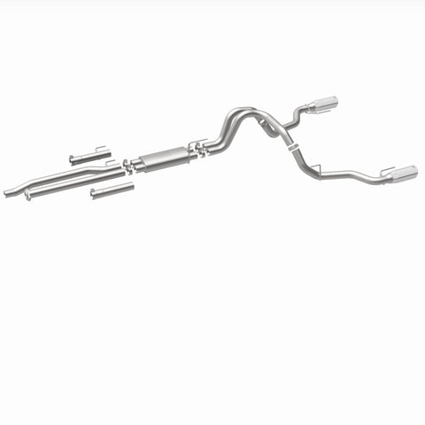 MagnaFlow SYS Cat-Back 2017 Ford F-150 Raptor 3.5L Dual 3in Tips - 19346