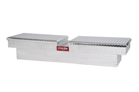 Dee Zee Universal Tool Box - Red Crossover - Double BT Alum Mid Size - DZ8363