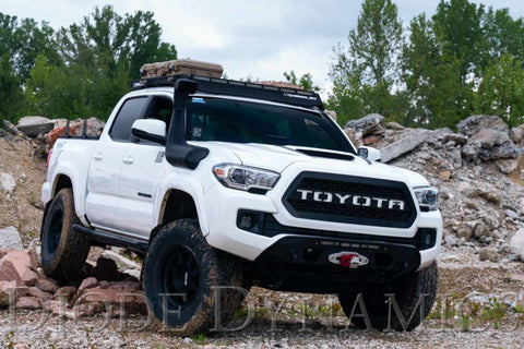 Diode Dynamics 16-21 Toyota Tacoma Stage Series 2in LED Ditch Light Kit Sport - White Combo - DD6376