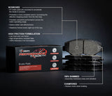 R1 06-19 Jaguar Xj Front Track/Street Brake Pads - 2000-1240-00