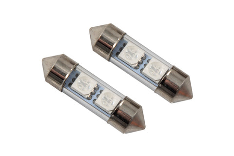 Diode Dynamics 31mm SMF2 LED Bulb - Red (Pair) - DD0070P