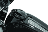 Kuryakyn Easy Fill Fuel Door Black - 6999