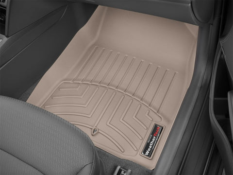 WeatherTech 2017+ Hyundai Elantra Sedan Front FloorLiner - Tan - 459251