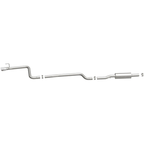 MagnaFlow CatBack 16-19 Chevy Cruze 1.4L Street Series Single Exit Polished Stainless Exhaust - 19269