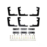 Westin 19 Ram 1500 Quad/Crew Cab (Ex. Classic) Premier Oval Nerf Step Bar Mount Kit - Black - 22-2245