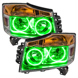 Oracle Nissan Titan 04-07 Halo Kit - ColorSHIFT w/ 2.0 Controller - 2674-333