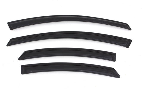 AVS 11-14 Hyundai Sonata (New Body Style) Ventvisor Outside Mount Window Deflectors 4pc - Smoke - 94261