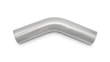Vibrant 1.25in OD T304 SS 45 Deg Mandrel Bend - 13089