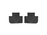 WeatherTech 05+ Cadillac STS Rear Rubber Mats - Black - W193