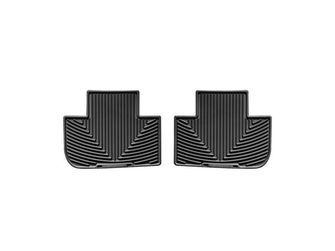 WeatherTech 05+ Cadillac STS Rear Rubber Mats - Black - W193