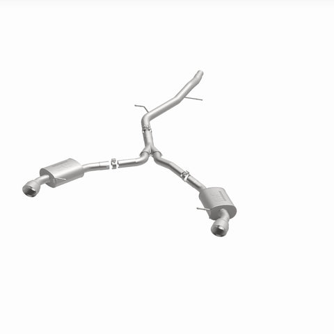 MagnaFlow 18-19 Audi A5 Dual Exit Polished Stainless CatBack Exhaust - 3in Main Piping Diameter - 19390
