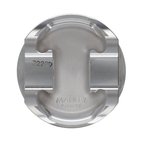 Manley 98+ Subaru WRX (EJ205) STD Stroke 92mm STD Bore 8.5:1 Dish Piston Set with Rings - 615000C-4