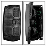 xTune Chevy Suburban/GMC Yukon/Yukon Denali 07-14 LED Tail Lights Smoked ALT-JH-CSUB07-LED-G2-SM - 9033933