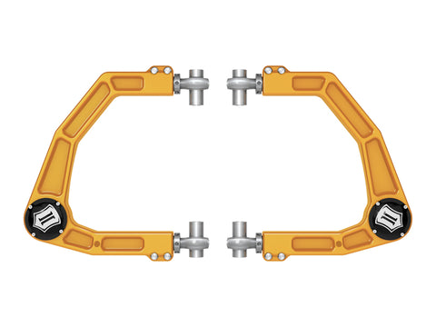 ICON 2024 Toyota Tacoma Billet Upper Control Arm w/ Delta Joint Pro - Gold Anodized - 58552GDJ