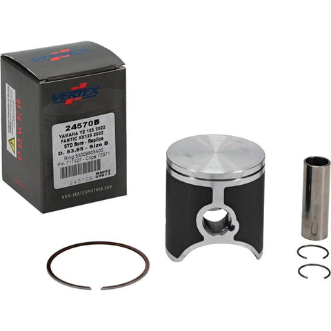 Vertex Piston 2023 Fantic Motor XE 125 125cc Cast Replica Piston Kit - 24570B