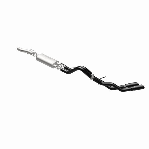 MagnaFlow SYS Cat-Back 10-14 Ford Raptor 6.2L V8 2.5/3in Black Dual Same Side Exit Rear 3.5 Tips - 15366