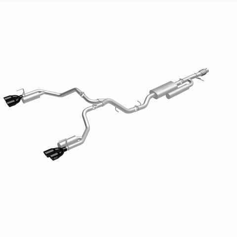 MagnaFlow 2021 Chevrolet Tahoe V8 5.3L Street Series Cat-Back Exhaust - Black Chrome Tips - 19541