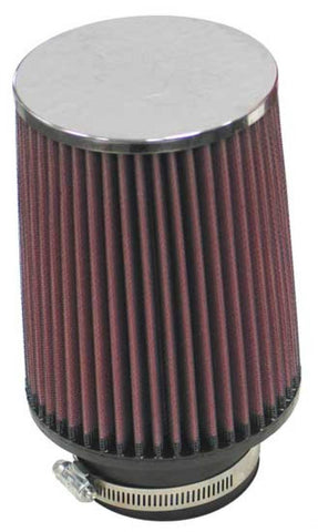 K&N Round Tapered Universal Air Filter 3 inch Flange / 5 inch Base / 4 1/2 inch Top / 6 1/2 inch Hei - RF-1030