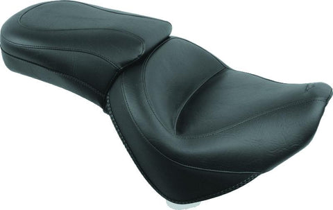 Mustang 10-13 Honda VT1300C Sabre,10-16 Stateline, 10-15 Interstate 1PC Seat - Black - 76641
