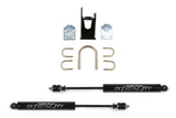 Fabtech 05-21 Ford F250/350 4WD Dual Stealth Steering Stabilizer Kit - Opposing Style - FTS8046