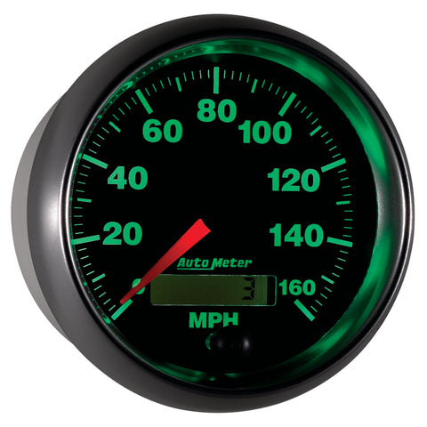 Autometer GS 3-3/8 inch 160 MPH In Dash Speedometer Gauge - 3888